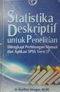 Statistika Deskriptif untuk Penelitian