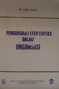 Image of Pengukuran Efektivitas Dalam Organisasi