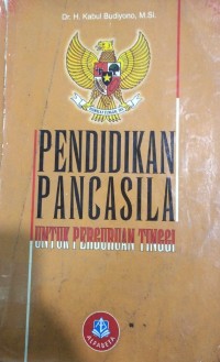 Image of Pendidikan Pancasila untuk Perguruan Tinggi