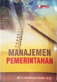 Image of Manajemen Pemerintahan