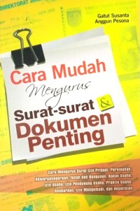 Image of Cara Mudah Mengurus Surat-Surat Dokumen Penting