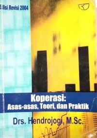 Image of Koperasi: Asas-Asas, Teori, dan Praktik