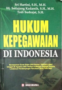Image of Hukum Kepegawaian Di Indonesia