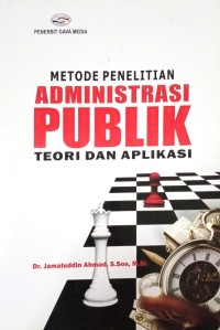 Image of Metode Penelitian Administrasi Publik (Teori Dan Aplikasi)