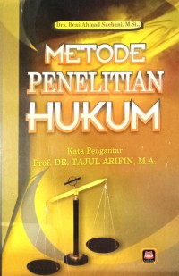 Image of Metode Penelitian Hukum