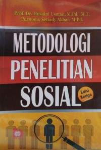 Image of Metodologi Penelitian Sosial