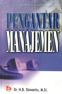 Image of Pengantar Manajemen