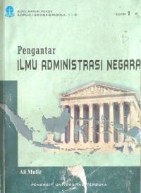 Image of Pengantar Ilmu Administrasi Negara (Edisi 1)